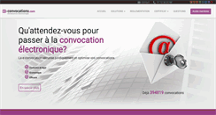Desktop Screenshot of e-convocation.com